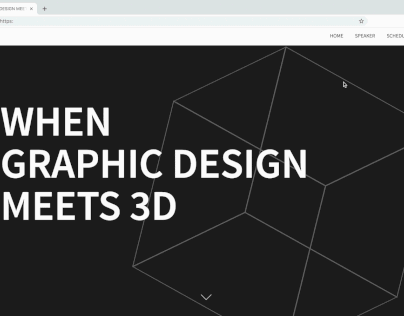 When Graphic Design Meets 3D