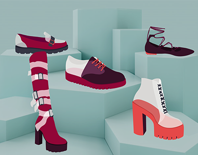 Tied-up: a kpop inspired shoes collection