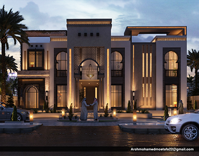 Modern islamic villa
