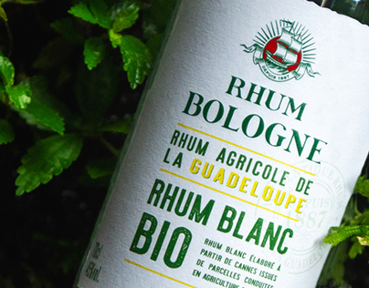 Rhum Bologne, Rhum Blanc BIO (GD)