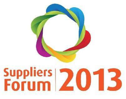 Suppliers Forum 2013