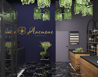 Project thumbnail - Interior design of a floral boutique