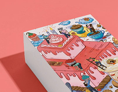 Oh! Sugar Festive Box | Packaging Design