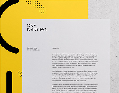 CKF Painting Brand Identity & Web Design