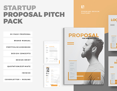 Startup Pitch Proposal Pack