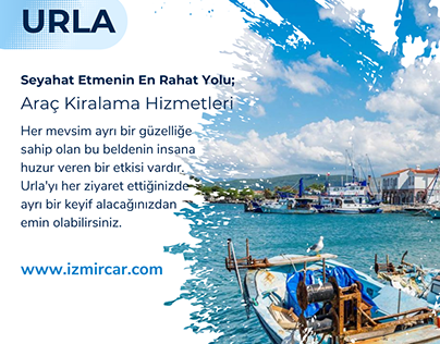 Project thumbnail - İzmir’in Sessiz Cenneti Urla’da Araç Kiralama Hizmeti