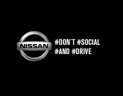 Don´t Social and Drive - Nissan