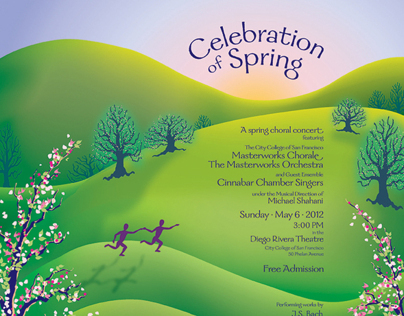 Celebration of Spring (a choral concert advertisement)