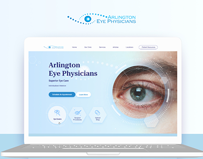 Arlington Eye Physicians - Website Design