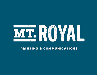 Mt. Royal Printing & Communications Branding