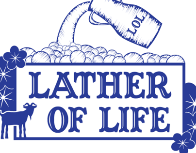 Lather of Life (Logo and Label)