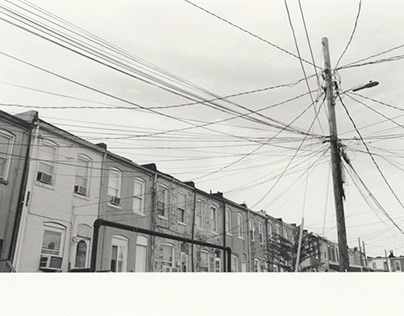 Documentary black&white photography in Baltimore