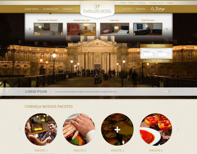 Website Papillon Hotel