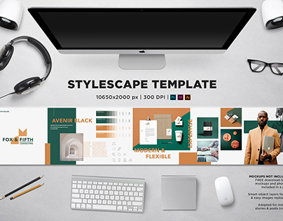 Stylescape / Moodboard Templates - 01 Series