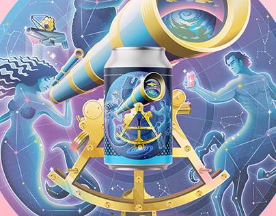Project thumbnail - Revealed Constellations (Eastbound Brewery Co.)