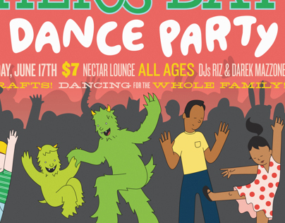 KEXP Dance Party Poster