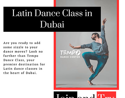 The Rhythm of Latin Dance in Dubai at Tempo Dance Class