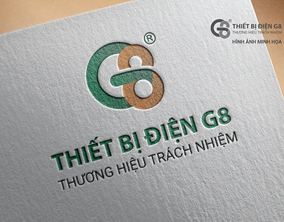 The electrical device G8 brand identity design
