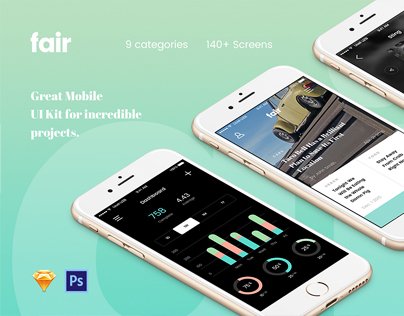 Fair Mobile UI Kit