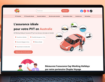 Insurance Web UI Design