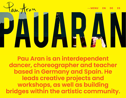 The Webmaster | Pau Aran