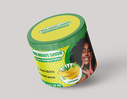 Awa Ndiaye Savon Packaging