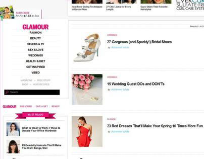 My Contributions on Glamour.com