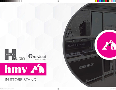 HMV Store - Store fit with large stand from scratch