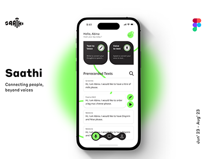 Saathi App - A UI/UX case study
