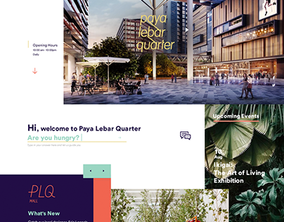 Paya Lebar Quarter Web Design