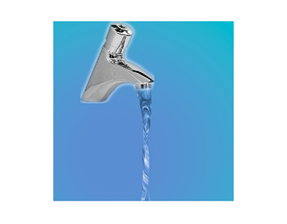 Photoshop water tap