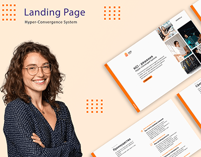 HCI Landing Page design
