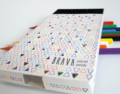 Colored Pencil Package Design