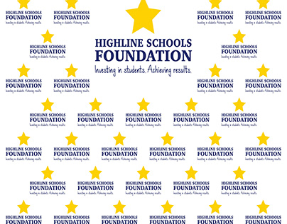 Vinyl Banner Highline Schools Foundation