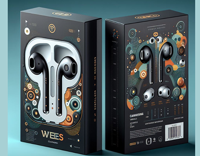 Packaging Box Design For Ear Wireless Earbuds
