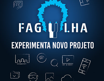 Fagulha - ID Visual, Logo e Aplicação