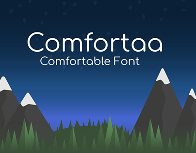 Comfortaa Font Presentation