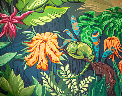 jungle mural 2019