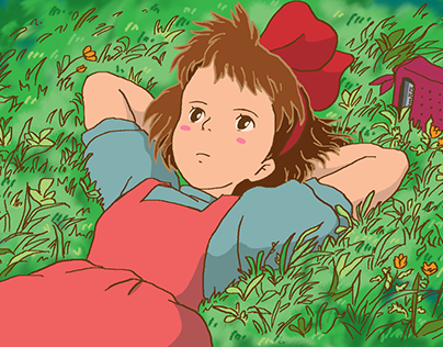 Ghibli paintings