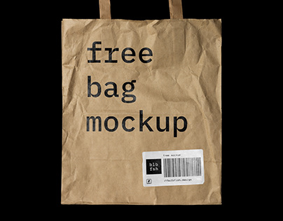 Free Craft Bag Mockup