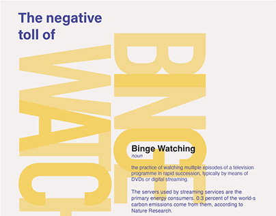 The negative toll of Binge watching