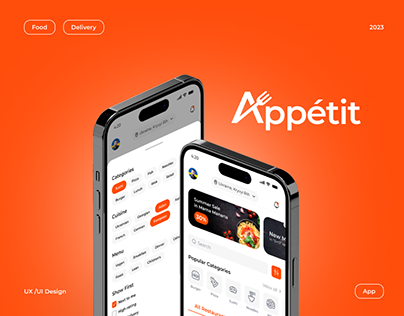 Appétit food delivery app