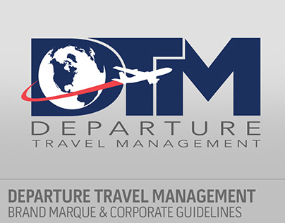 Departure Travel Management Brand Marque & Guidelines