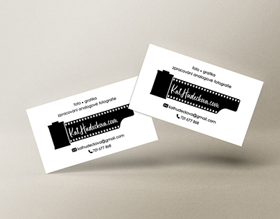 Photographer's business cards