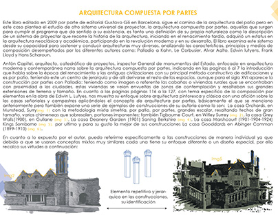 Reseña Critica - Arquitectura por partes Anton Capitel