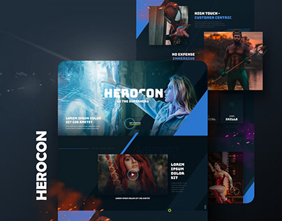 Herocon Landing Page