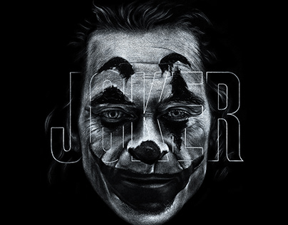 Joker Pencil Illustration