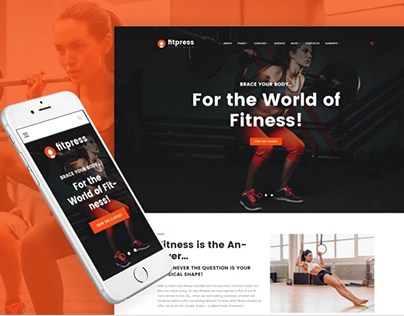 Fitness & Gym WordPress Theme with 29% Discount