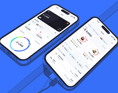 The Moni - UX/UI mobile finance management app
