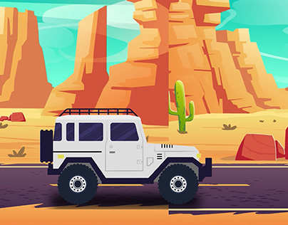 Jeep animation